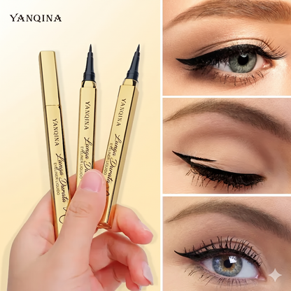 Eyeliner liquido waterproof – Punta di precisione in fibra
